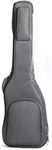 Hola! Music Electric Bass Guitar Case - 41" Soft Gig Bag for Electric Guitars w/ 1 Inch Padding, Adjustable Shoulder Straps & Pockets - Pro Series, Gray