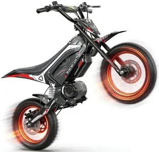 ONECNA Electric Dirt Bike for Teens & Adults - 3000W Peak Motor, 40MPH Top Speed, 45Miles Long Range, 21Ah Removable Battery, Dual Shock Absorbers Off-Road Electric Motorcycle