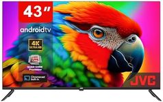 JVC 43 Inch Smart TV, 4K Ultra HD A