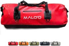 Malo'o Waterproof Dry Bag Duffel 40L/60L/100L, Roll Top Duffel Keeps Gear Dry for Kayaking, Rafting, Boating, Swimming, Camping, Hiking, Beach, Fishing - Internal & External Pockets and Molle Loops