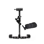 FLYCAM Redking Handheld Camera Stabilizer for DSLR Video & Film Cameras up to 7kg/15lb. Offers 3-axis Ball Bearing Rotational Control. Quick-Release Camera Platform (FLCM-RK-AB)