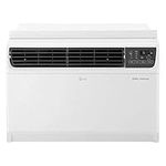 LG 22,000 Btu Dual Inverter Window Air Conditioner with Remote Control, White