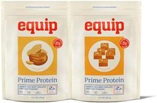 Equip Foods Prime Protein Powder Peanut Butter & Prime Protein Powder Salted Caramel