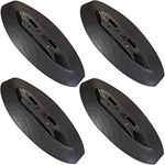 air7 Mini Box for Inflatable SUP Stand Up Paddleboards Surfboards 2 Tab Box FCS Compatible Replacement Repair Paddle Board Upgrades Manual Instructions How to fix (Black Mini Box + Black PVC (4 pcs))