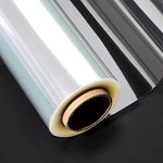 35”x100ft Clear Cellophane Wrap Roll - 35”Widex100ft longx3 Mil Thick Crystal Clear Cellophane Roll - Clear Plastic Cello Wrap For Flower, Gift Wrapping, Gift Baskets Wrap (35" fold into 17.5")