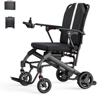 Paiseec Ultralight Folding Electric Wheelchairs for Adults,Only 28 lbs