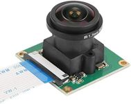 ASHATA For Raspberry Pi 5 MP 2592x1944 Camera Module, OV5647 175° Wide Angle Mini Camera Module for Raspberry Pi B 3/2