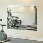Wall Mirror Tiles, 12"-12pcs