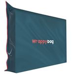 WRAPPYBAG – Opaque Plastic Mattress Storage Bag – Heavy duty mattress protector – Waterproof and Tear-Resistant Storage Bag – for Moving, Storage & Transport