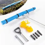 Eversprout Lake Rake - Pond Rake for Outdoor Ponds, Weed Rake, Lake Rake for Weeds, Weed Rake, Beach Rake, Muck Rake