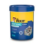 DR. FIXIT Roofseal Classic 1 Ltr, DIY Waterproofing Repair Solution for Roof, Terrace of Homes, Stops Seepage, Reduces Temperature