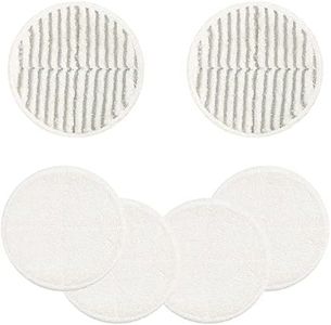 2124 Replacement Pads for Bisell Spinwave Spin Mop, (2 Scrubby Pads and 4 Soft Pads) Compatible with Bisell Spinwave 2039, 2039A, 2039Q, 2039T, 2039W, 20391, 20395 20399 2307 23157 2315A Mop Pads Kit