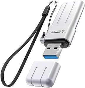 ORICO USB 3.0 Flash Drive 128GB,Memory Stick 128GB 100 MB/s Reading Thumb Drive with Keychain USB Flash Drive Metal USB Drive Data Storage Compatible with Computer/Laptop（U3）