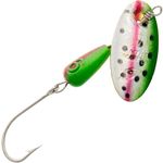 Panther Martin PMHSH_4_RTH Holographic Single Hooks Teardrop Spinners Fishing Lure - Rainbow Trout Holographic - 4 (1/8 oz)