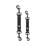 JIPIMON Waterproof Prong Collar Backup 2 Pack Double Ended Backup Safety Clip for Prong Collar Dog Harness Collar Connector