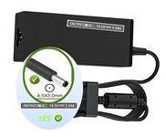 ULTRAZONE Laptop Adapter/Charger Compatible for Dell Inspiron 15 7000 (7500) (7500) 2-in-1 (CML) (7500) 2-in-1 (ICL) (7506) 2-in-1 (Black) (7506) 2-in-1 (Silver) -7558 -7560 (7569) 2-in-1 -7570 -7572 (7573) 2-in-1 (7579) 2-in-1 -7580 (7586) 2-in-1 (7590) 2-in-1 (7591) 2-in-1 (19.5v 3.34a, 65w Laptop Adapter Charger Thin Pin) (PC006-30W)