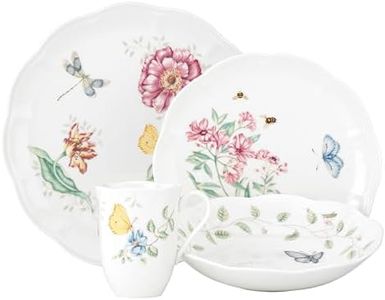 Lenox 817044 Butterfly Meadow 4-Piece Place Setting,White