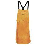 Portwest Leather Welding Apron, Size: One Size, Colour: Tan, SW10TAR, 100 x 60 x 10 cm; 560 Grams