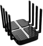 AX3000 Wiflyer Cat9 4G LTE Router with Dual SIM Card Slot Unlocked, Dual Band WiFi 6 Cellular Router with All Gigabit Ports and USB 3.0, Z8102-M2-S