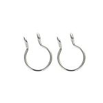 Tiny Fashion No Piercing Needed Stainless Steel Women Cilp On Hoop Fake Nose Ring Body Jewelry Faux Septum