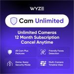 Wyze Security Plan - Cam Unlimited 