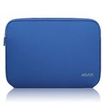 Arvok 17 17.3 Inch Laptop Sleeve Multi-Color Size Choices Case/Water-Resistant Neoprene Notebook Computer Pocket Tablet Briefcase Carrying Bag/Pouch Skin Cover for HP/Dell/Lenovo/Asus/Acer, Dark Blue