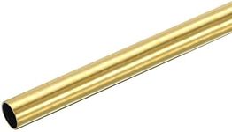 sourcing map Brass Tube, 10mm OD 0.