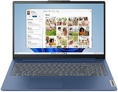Lenovo IdeaPad Slim 3 - Everyday Laptop - Lightweight - Windows 11-15.6" FHD - 8GB Memory - 256GB Storage - AMD Ryzen 5 7520U - Abyss Blue