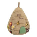 Beehive Design Doorstop | Brown