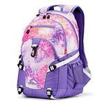 High Sierra Loop Daypack, Unicorn Clouds/Lavender/White, One Size