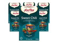 Yogi Tea, Sweet Chili, Organic Spice and Herbal Tea, Blend of Cocoa Shells, Chili and Liquorice, 6 Packs x 17 Tea Bags (102 Teabags Total)