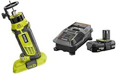 RYOBI P531-P163 18-Volt ONE+ SPEED SAW Rotary Cutter with 2.0 Ah Battery and Charger Kit