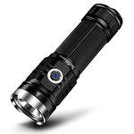 Sofirn SP33 V3 Rechargeable Led Flashlight, High lumen 3500lm Powerful Cree XHP50.2 Torch, 26650 battery and Type-c Cable Inserted