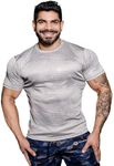 NELEUS Gym-Craft Half Sleeve Tshirt for Men/t-Shirt for Regular use, Men's Casual t-Shirts in Polyester Fabric, Slim-fit Shirt, Round Neck Shirts for Boys Printed Regular Full Sleeves t Shirts Casual