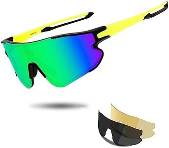 OULAIQI Kids Sunglasses Baseball Sunglasses for 8-14 boys girls TR90 Frame with 3 Lenses Sports Softball Cycling Sunlasses
