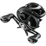 Daiwa, CC80 Casting Reel, 7.5:1 Gear Ratio, 4BB+1RB Bearings, 15 lb Max Drag, Right Hand, CC80HS Black