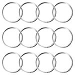 Wicked Scuba 316 Stainless Steel Split Ring - Set of 12 Each