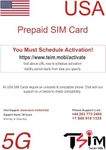 PrePaid USA SIM card. Unlimited inc