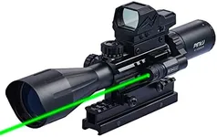 Pinty Rifle Scope 4-12x50 with 4MOA