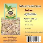 Church Kunthirikkam-Natural Frankincense-Kunduru-Loban-Olibanum -from Myfam- 1000 gm