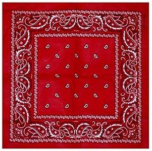 100% Cotton 1pcs, 6pcs or 12pcs Pack Bandanas with Original Paisley Pattern Colour of Choice Headwear/Hair