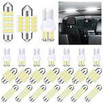 Tallew 24 Pieces Dome Light LED Car