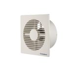 Crompton Axial Air High-Speed Plastic Exhaust/Ventilation Fan (150 mm/6 Inches, White, Pack of 1)