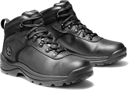 Timberland Men’s Flume Mid Boots, Black – Size 9.5 UK