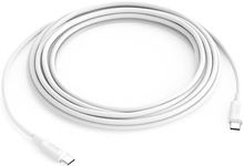 240W USB C to USB C Cable 10ft, USB-C Charger Cord Type C Fast Charging for MacBook Pro MacBook Air Charger, iPad Pro 13 12.9 11 inch, iPad Air 5 4, Mini 6, iPhone 15/15Pro, Pixel, Samsung