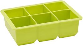 Avanti Silicone 6 Cup King Ice Cube Tray, Green 5 cm*16 cm*11.5 cm