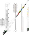 Triple Scale Alcohol Hydrometer(2 p