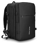 Mark Ryden Laptop Backpack Expandable 40L Fits 17.3 Inch Laptop Waterproof Business Backpack with USB Charging Port, Anti Theft Carry on Backpack for Men and Women, Black