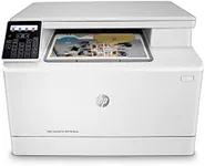 HP Color LaserJet Pro M182nw Wireless All-in-One Laser Printer, Remote Mobile Print, Scan & Copy, Works with Alexa (7KW55A), White