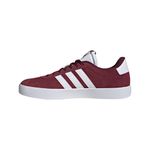 adidas Men's VL Court 3.0, Shadow Red/White/Shadow Red, 10